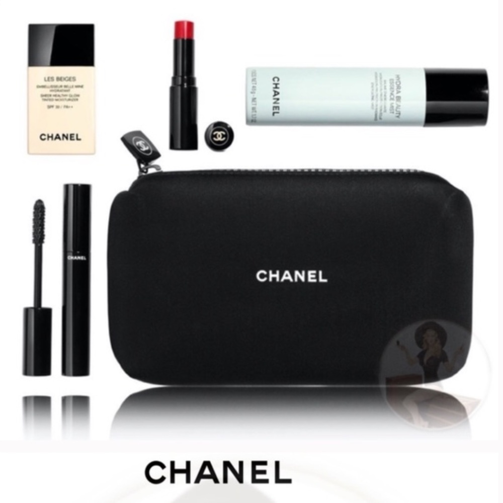 NEW*Bundle*CHANEL Cosmetic Bag +Decor Table Book! - Picture 2 of 16